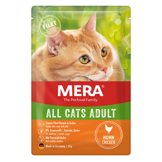 mera CATS All Cats Adult Huhn Nassfutter Verpackung