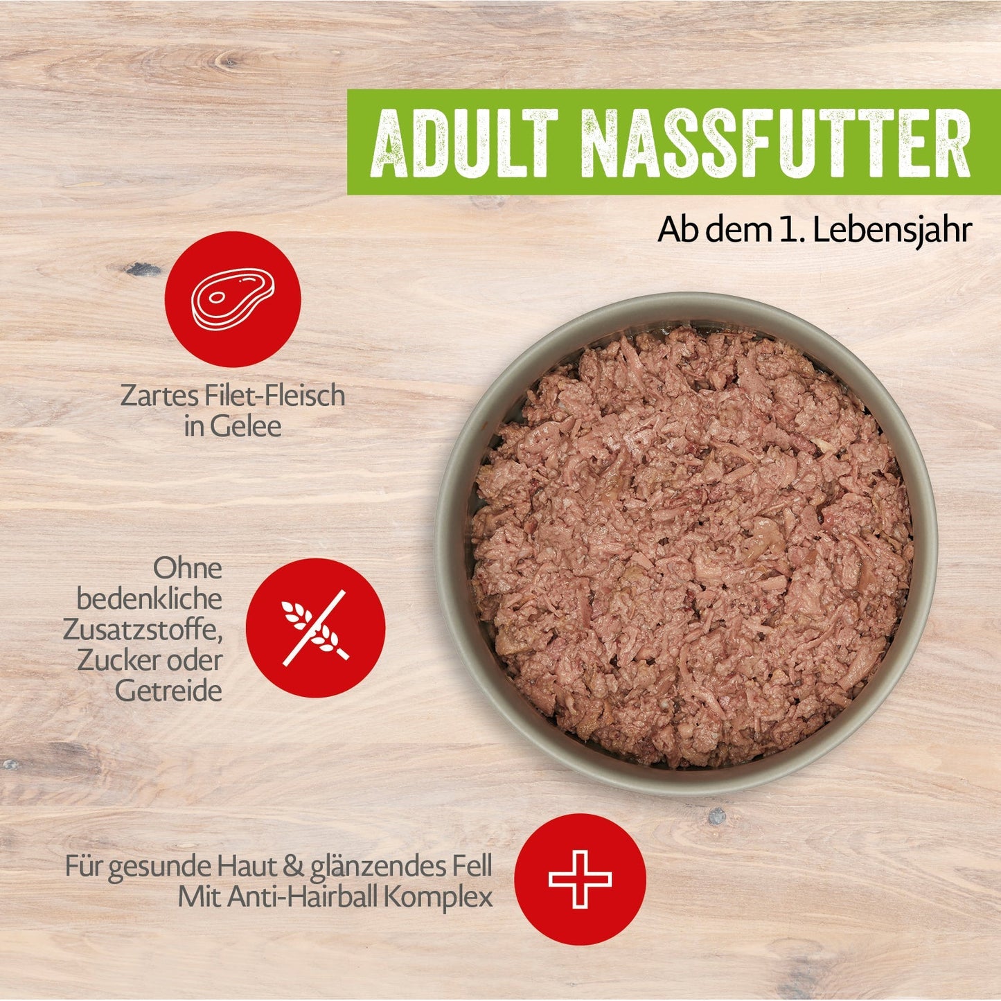 mera CATS All Cats Adult Lachs Nassfutter Produktvorteile