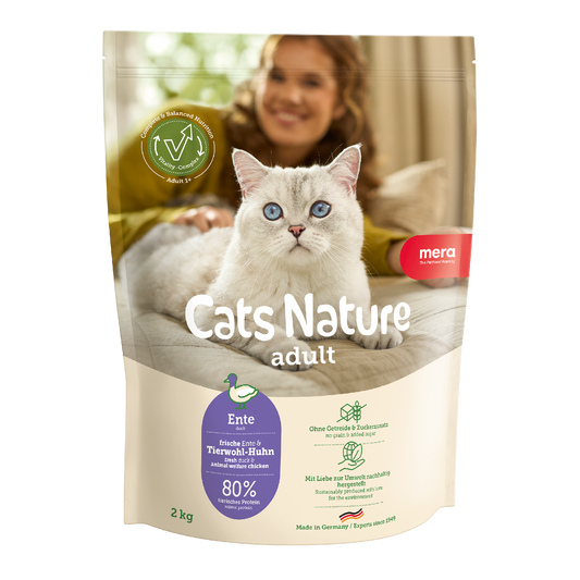 mera Cats Nature Adult Ente Trockenfutter Packshot
