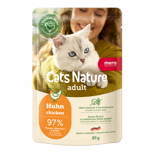 mera Cats Nature Adult Huhn Nassfutter Packshot