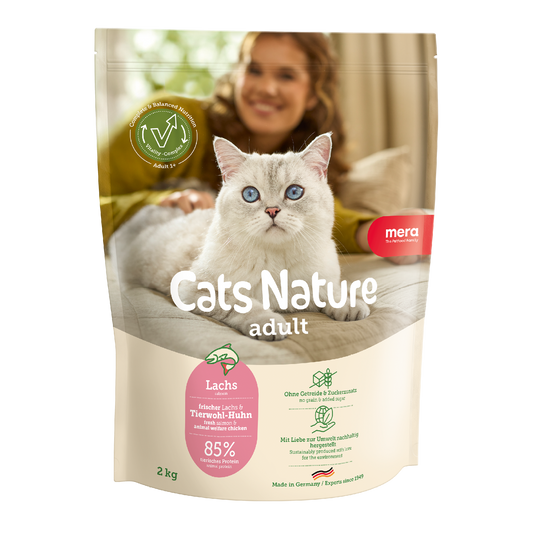 mera Cats Nature Adult Lachs Trockenfutter Packshot