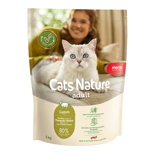 mera Cats Nature Adult Lamm Trockenfutter Packshot