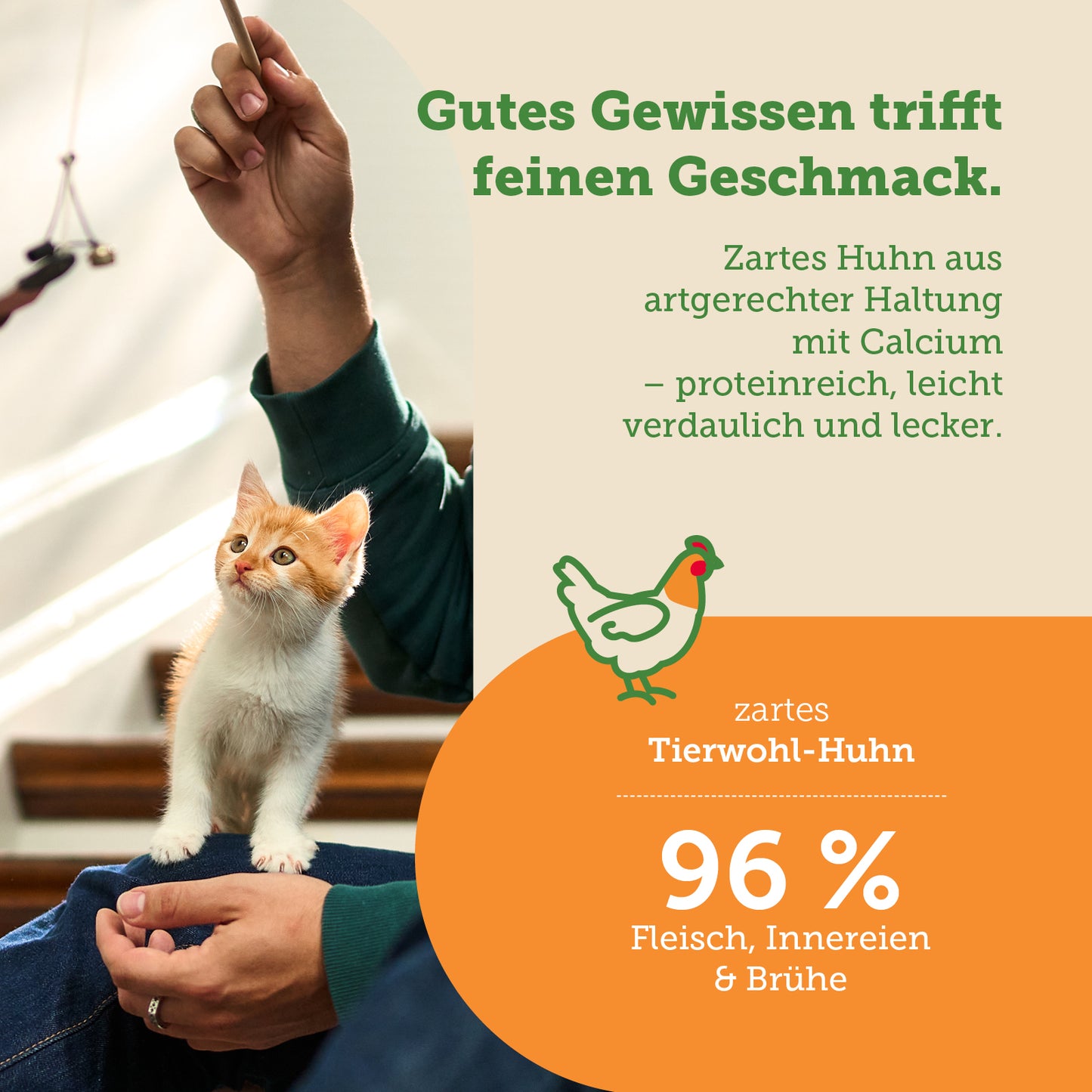 Kitten Huhn Nassfutter