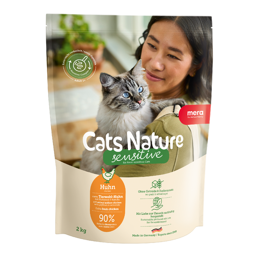 mera Cats Nature Sensitive Huhn Trockenfutter Packshot