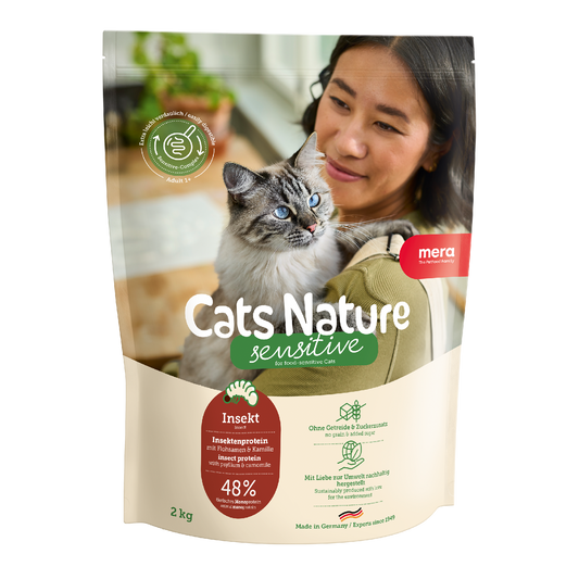 mera Cats Nature Sensitive Insekt Trockenfutter Packshot