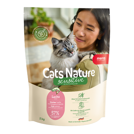 mera Cats Nature Sensitive Lachs Trockenfutter Packshot