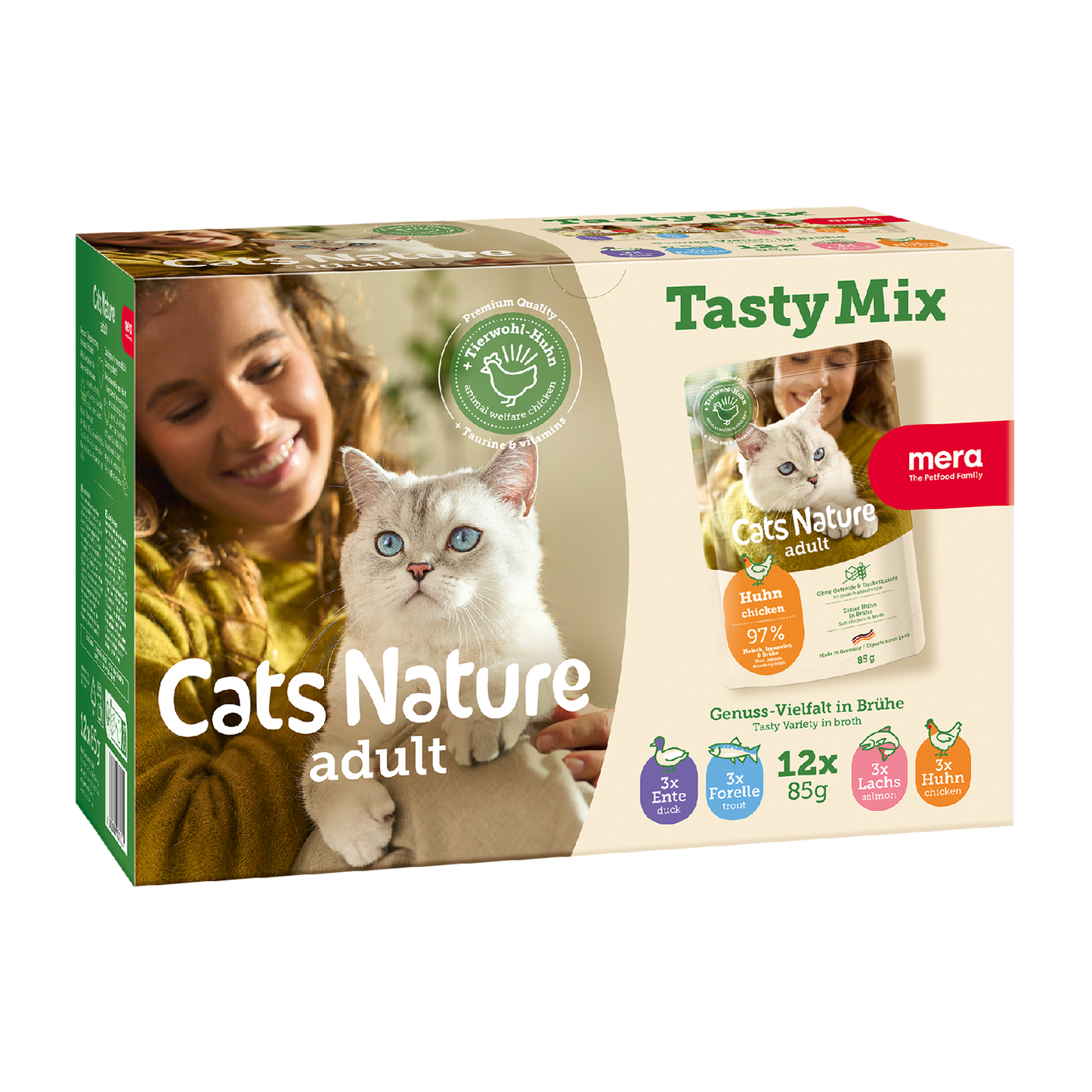 mera Cats Nature Tasty Mix Packshot