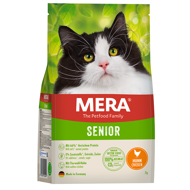 mera CATS All Cats Senior Huhn Verpackung