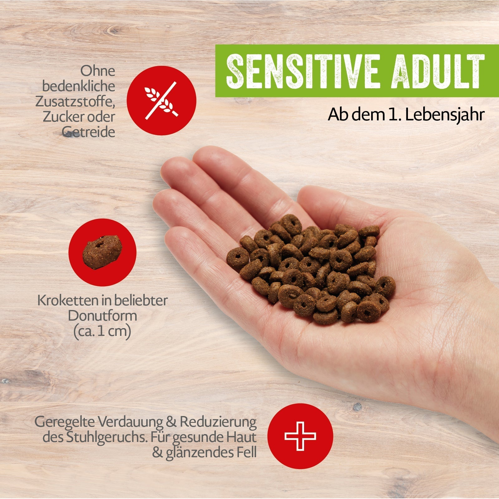 mera CATS All Cats Sensitive Adult Insekt Produktvorteile