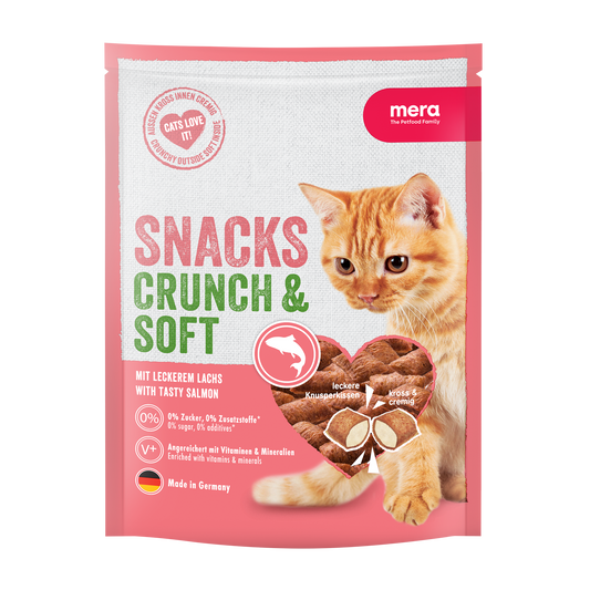 mera crunch & soft Lachs Verpackung