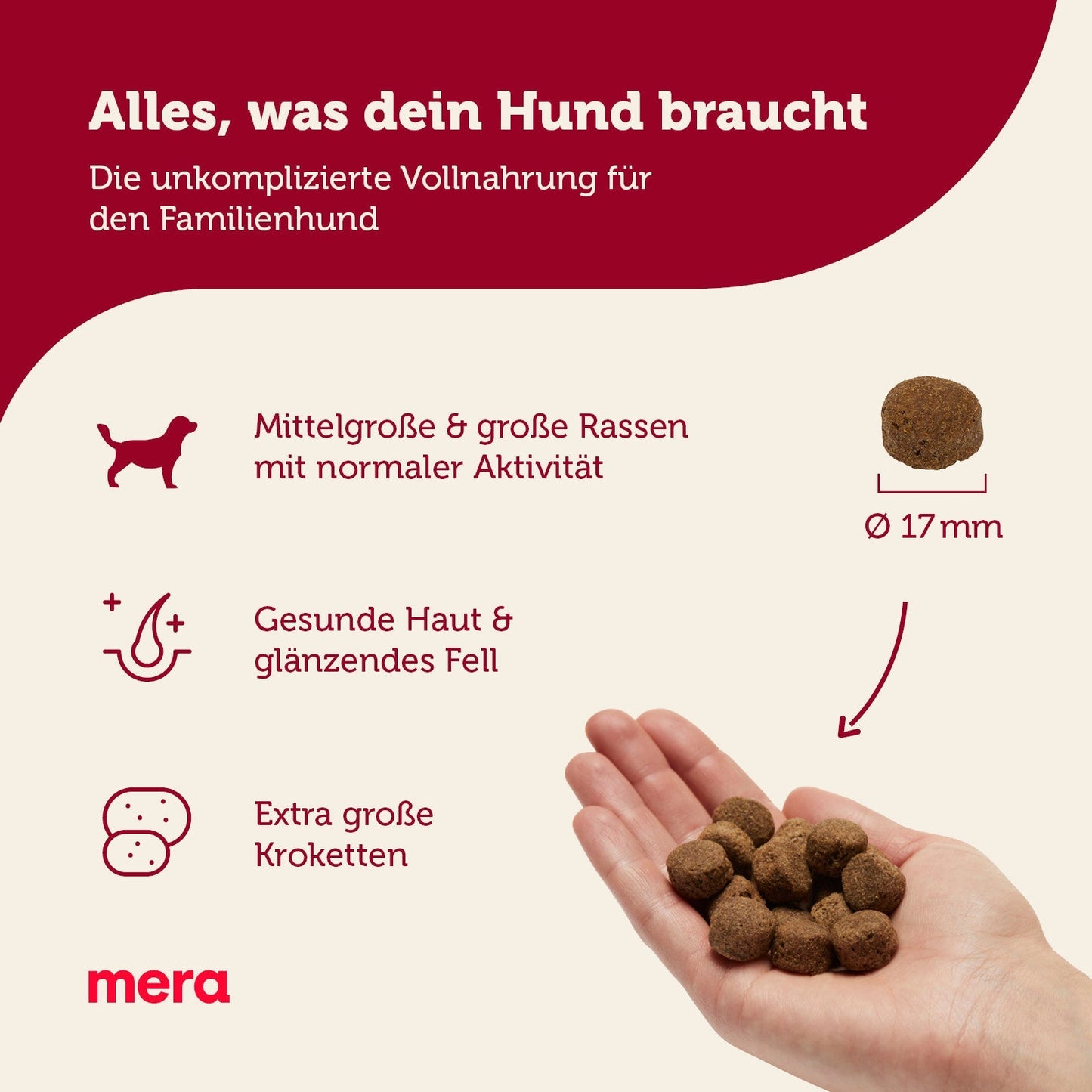 mera essential Brocken Produktvorteile