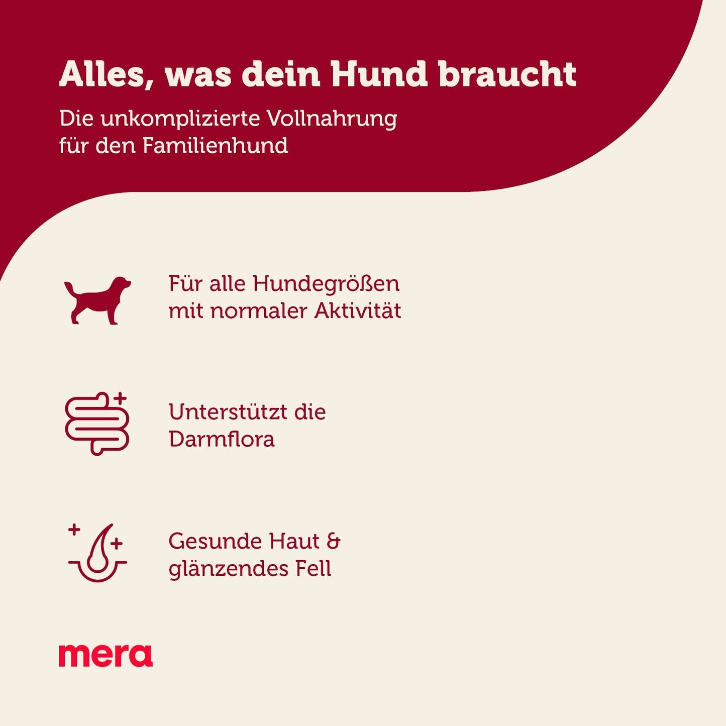 mera essential Geflügel Produktvorteile