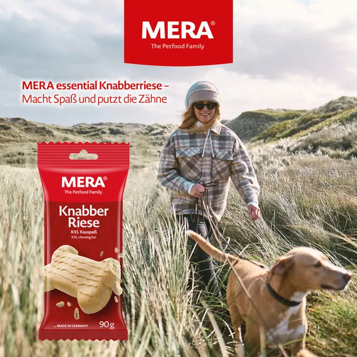 mera essential Knabberriese Produktvorteile