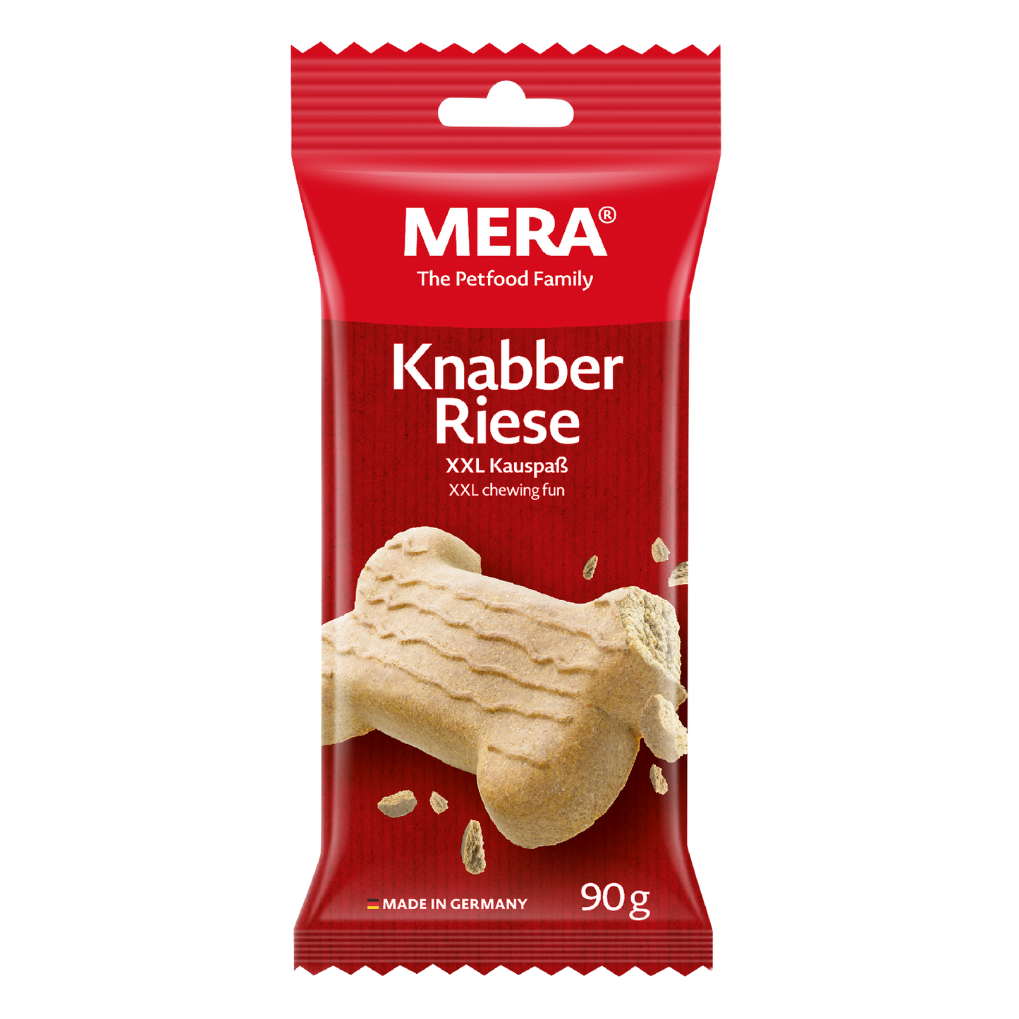 mera essential Knabberriese Verpackung