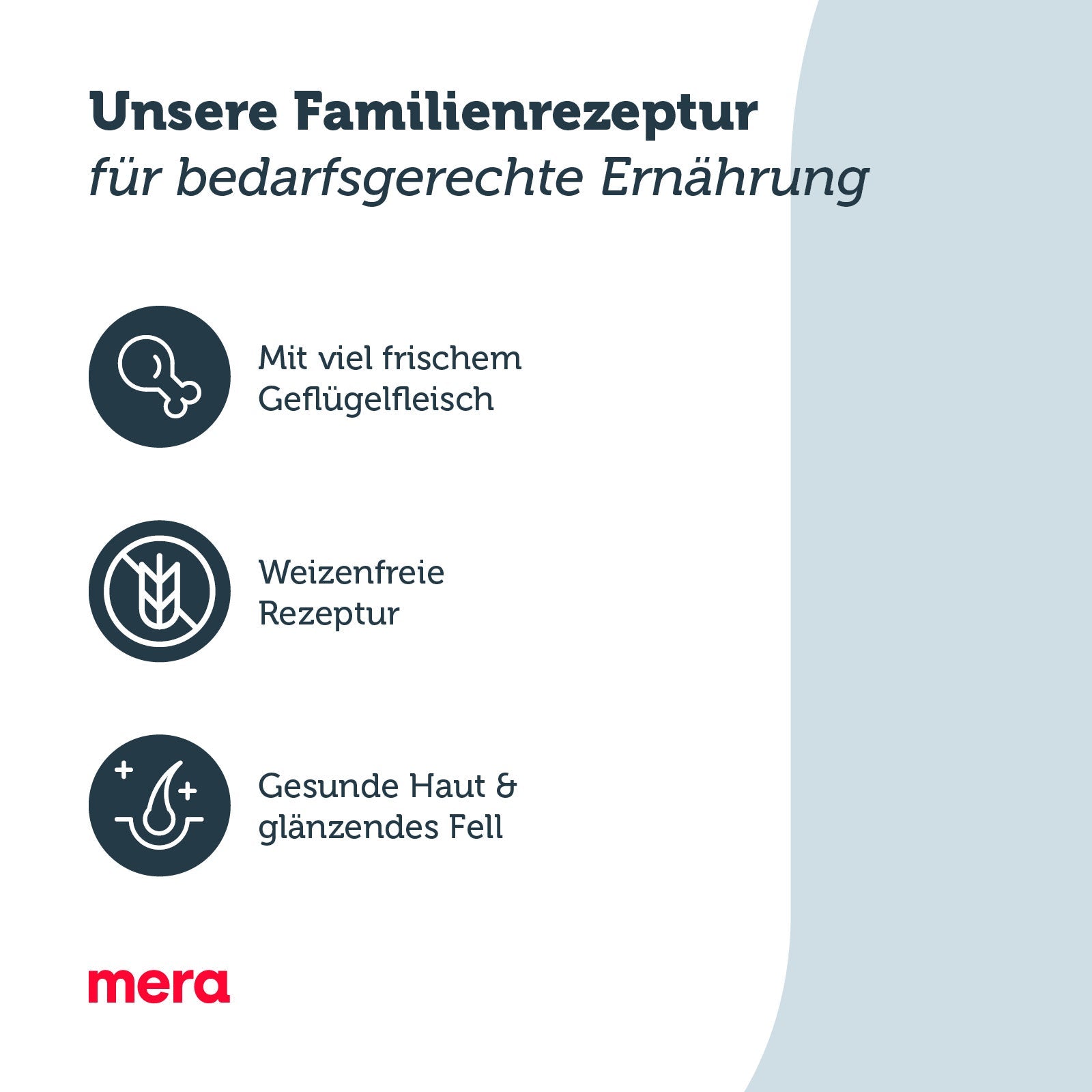 mera finest fit Hair & Skin Nassfutter Produktvorteile