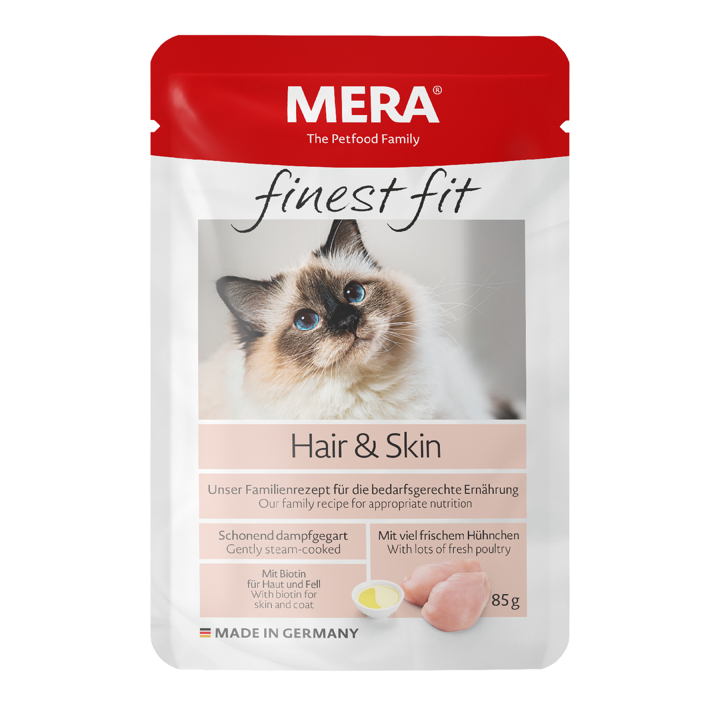 mera finest fit Hair & Skin Nassfutter Verpackung