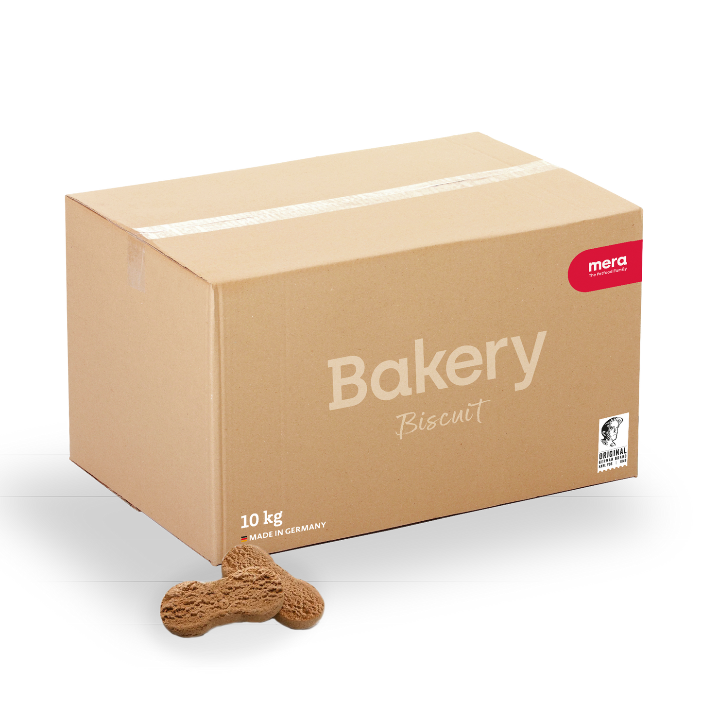 mera Bakery Biscuit 10kg Verpackung mit Biscuit