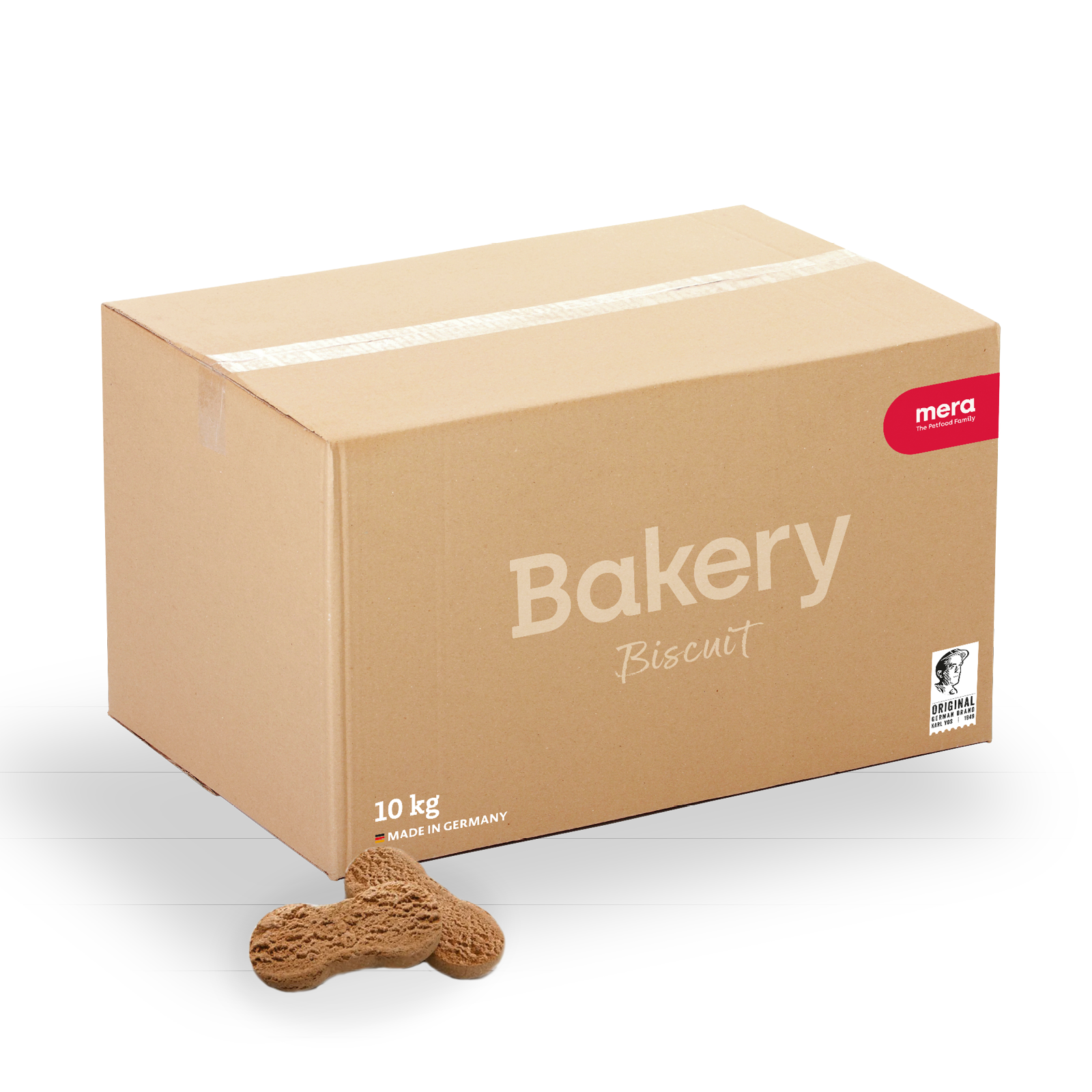 mera Bakery Biscuit 10kg Verpackung mit Biscuit
