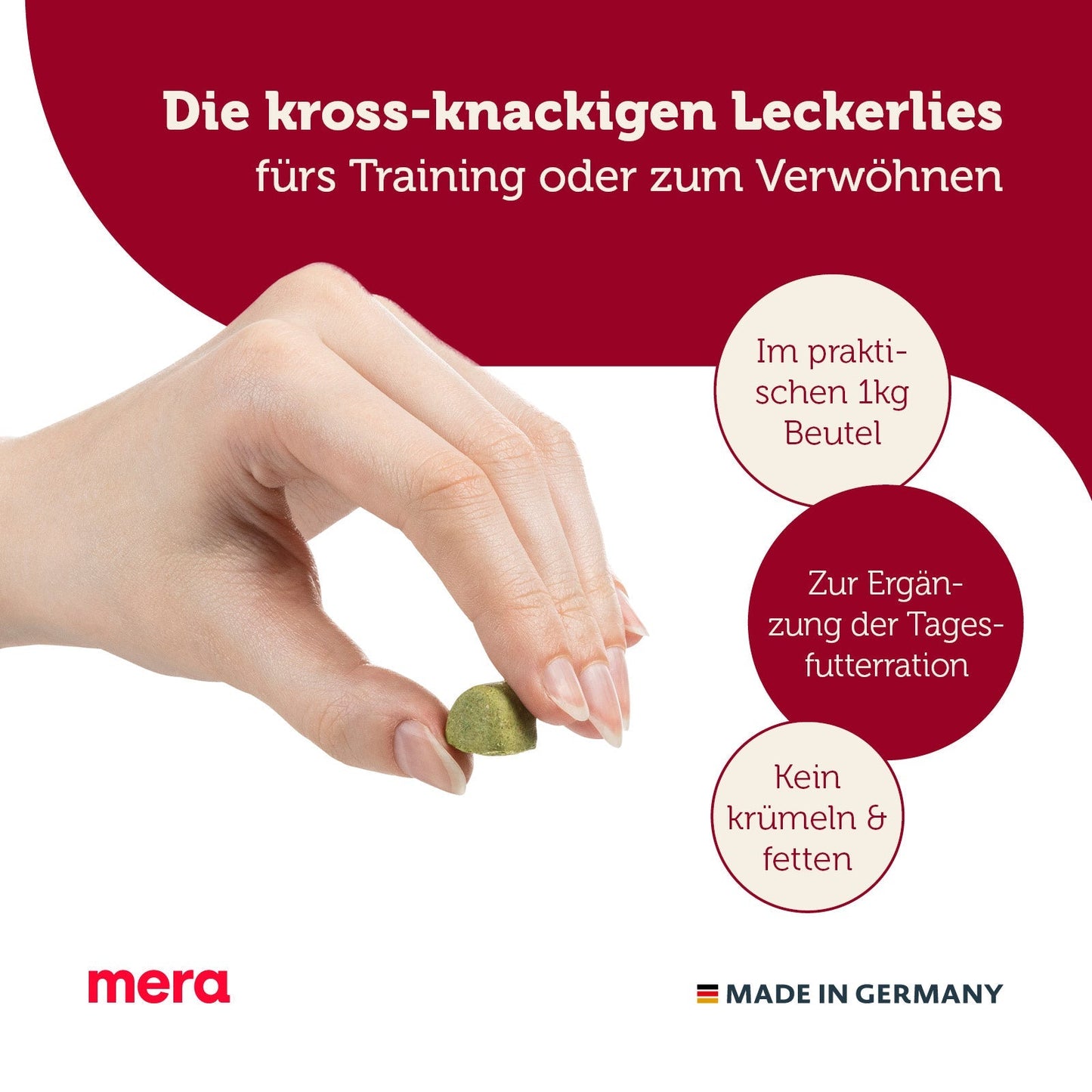 mera Bakery Gourmet Happen Produktvorteile