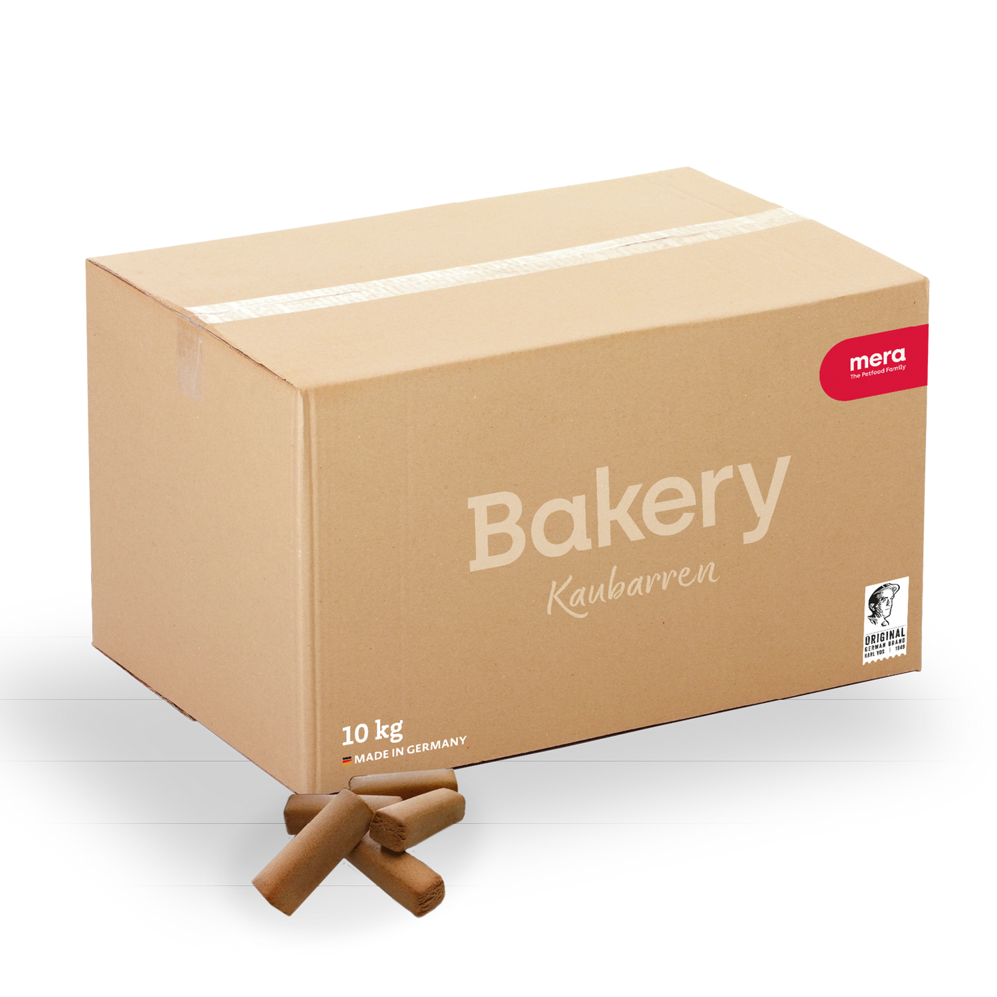 mera Bakery Kaubarren 10kg Verpackung mit Kaubarren
