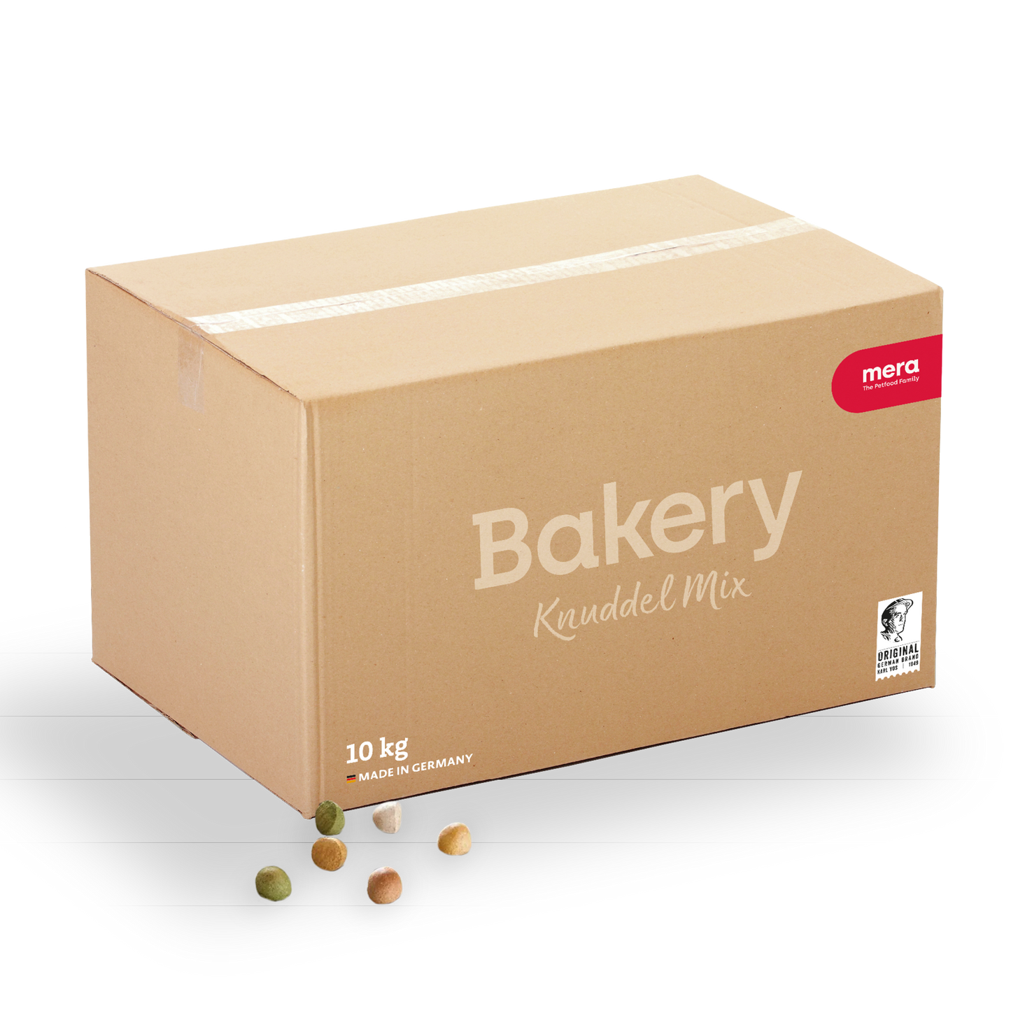 mera Bakery Knuddel Mix 10kg Verpackung mit Knuddel Mix