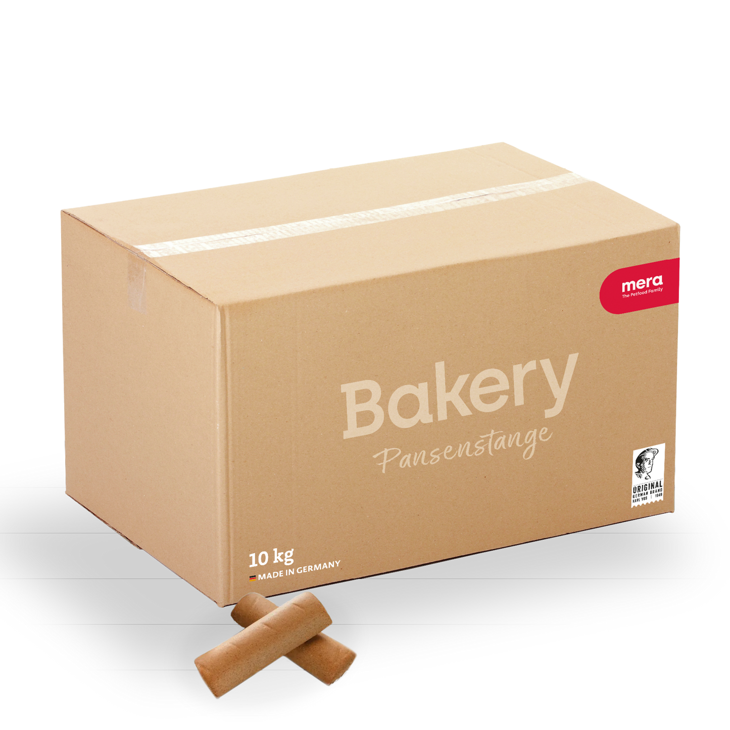 mera Bakery Pansenstange 10kg Verpackung mit Pansenstange