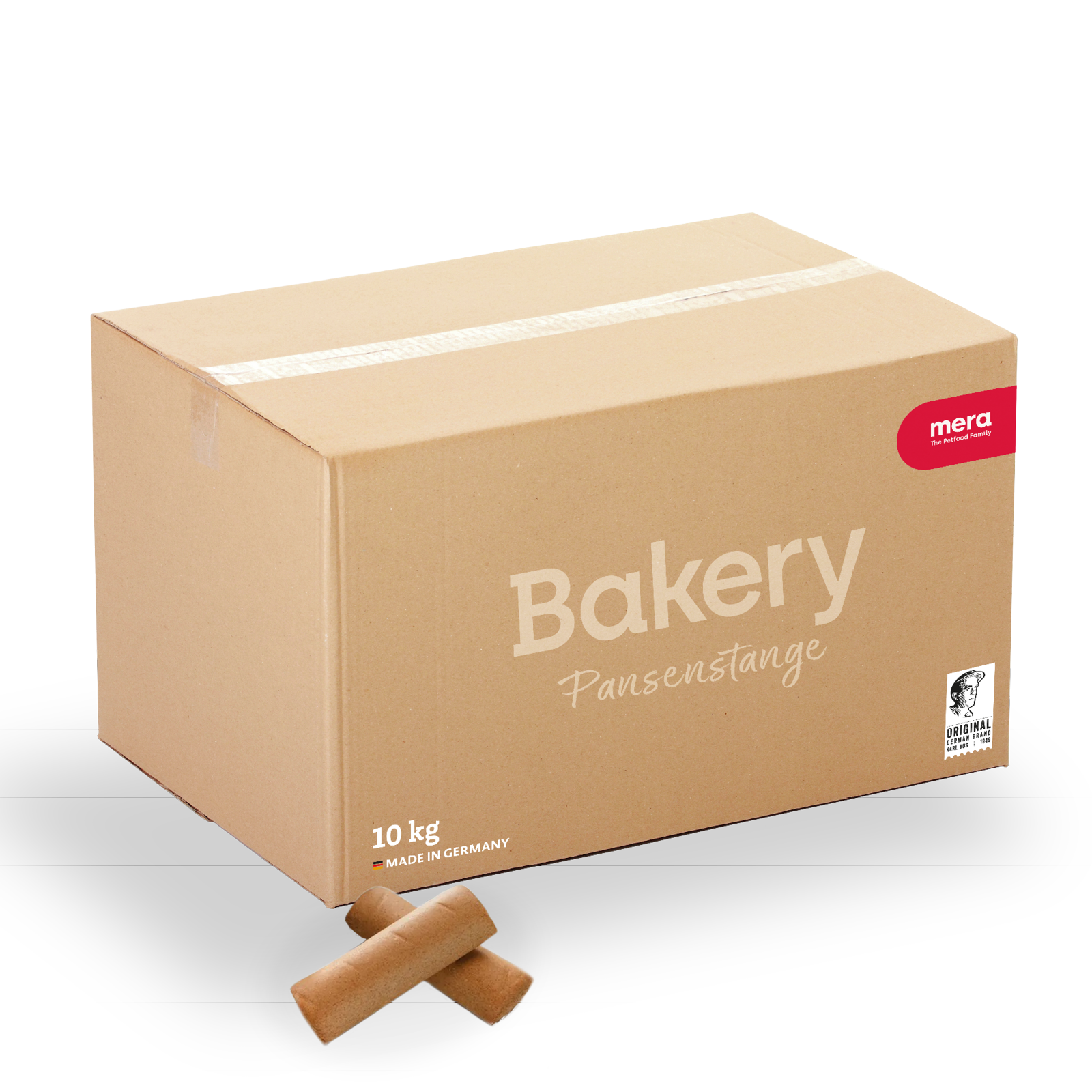 mera Bakery Pansenstange 10kg Verpackung mit Pansenstange