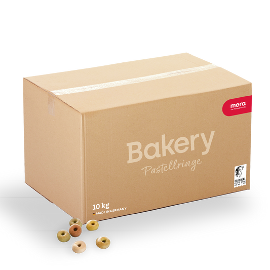 mera Bakery Pastellringe 10kg Verpackung mit Pastellringen
