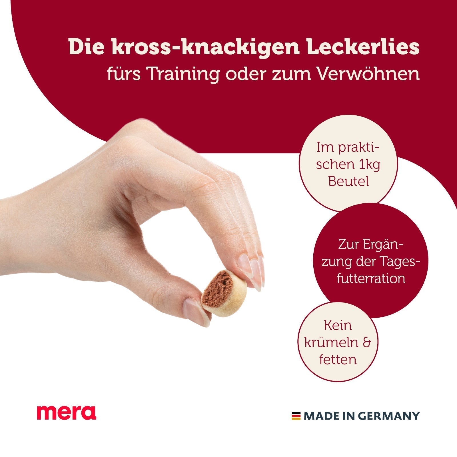 mera Bakery Snacky Mix Produktvorteile