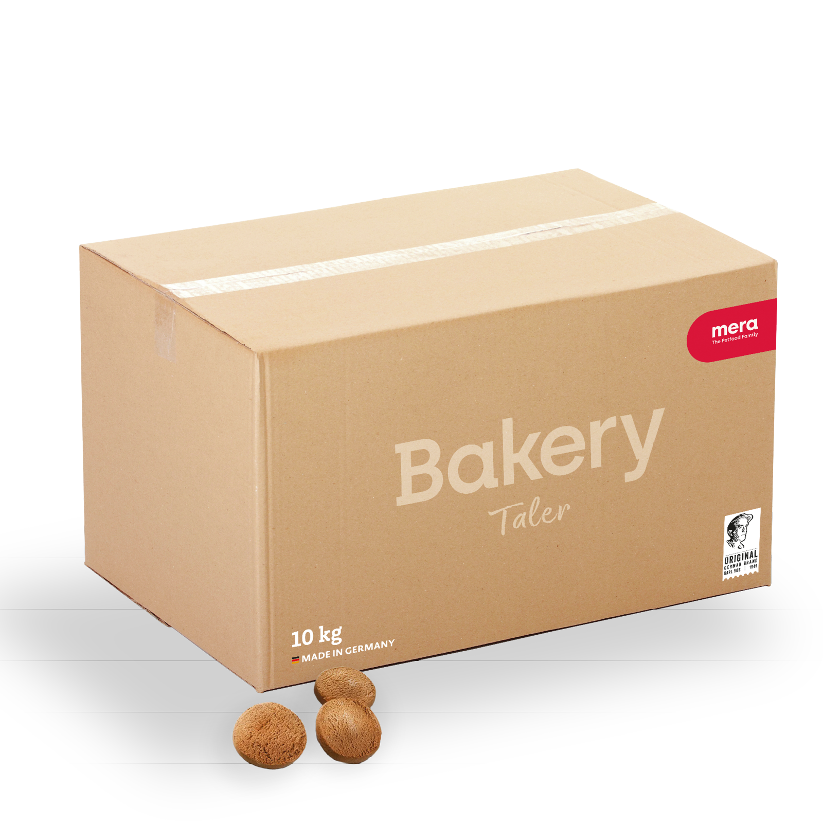mera Bakery Taler 10kg Verpackung mit Talern