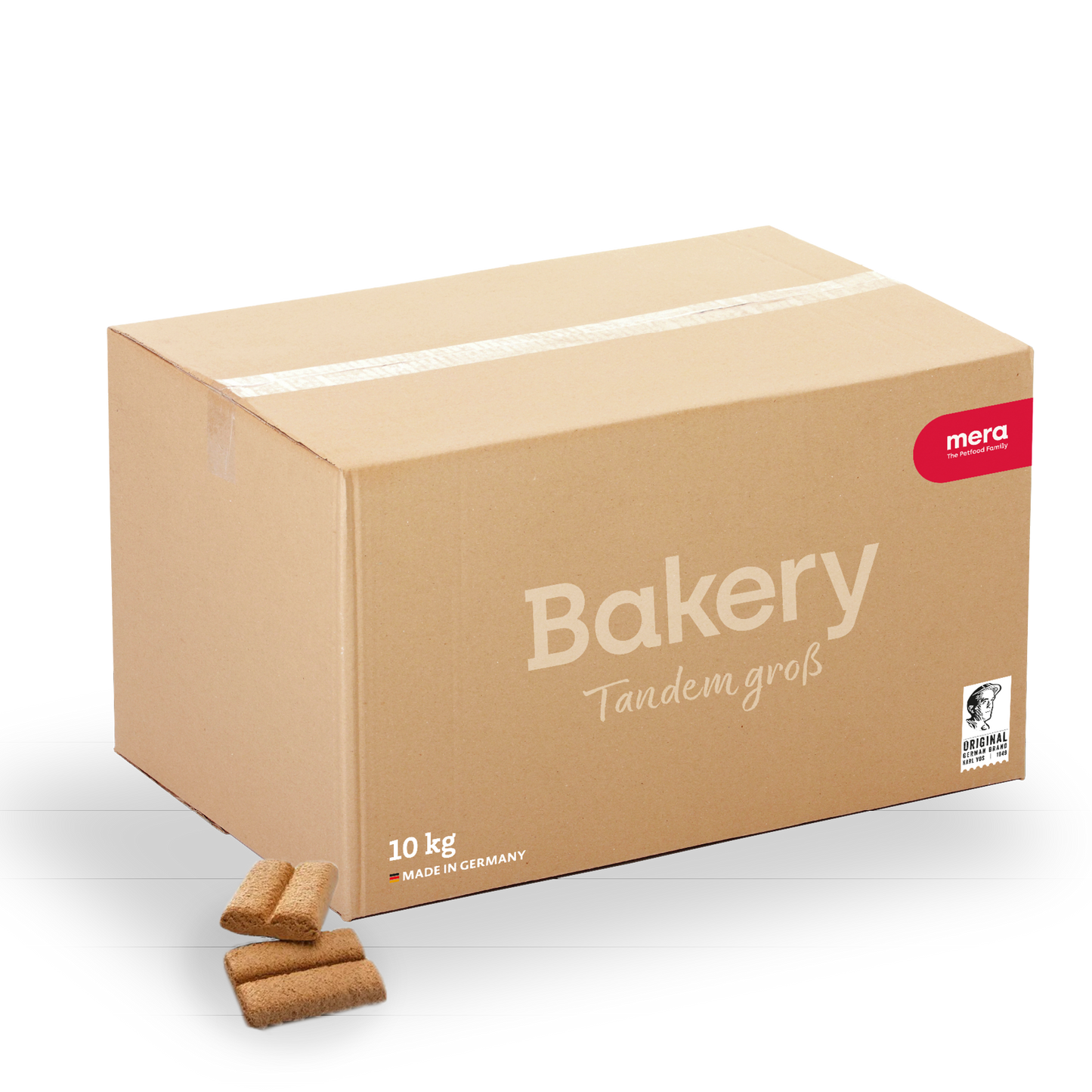 mera Bakery Tandem groß 10kg Verpackung mit Tandem groß