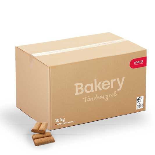 mera Bakery Tandem groß 10kg Verpackung mit Tandem groß
