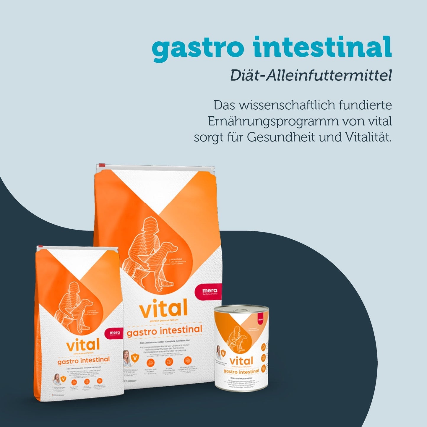 mera vital gastro intestinal Hund Nassfutter Cross-Selling Produkte