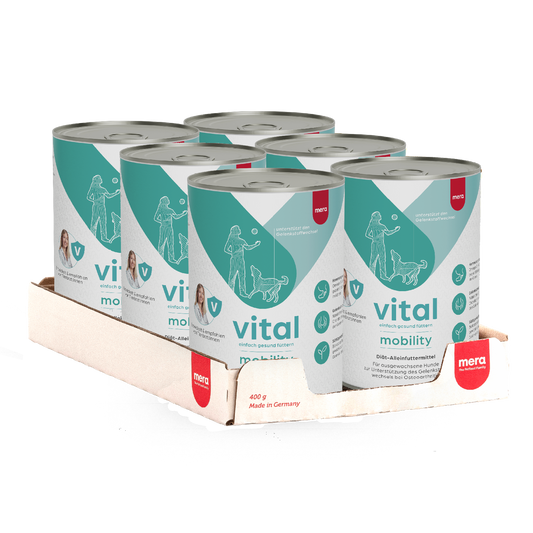 mera vital mobility Hund Nassfutter Verpackung Kolli
