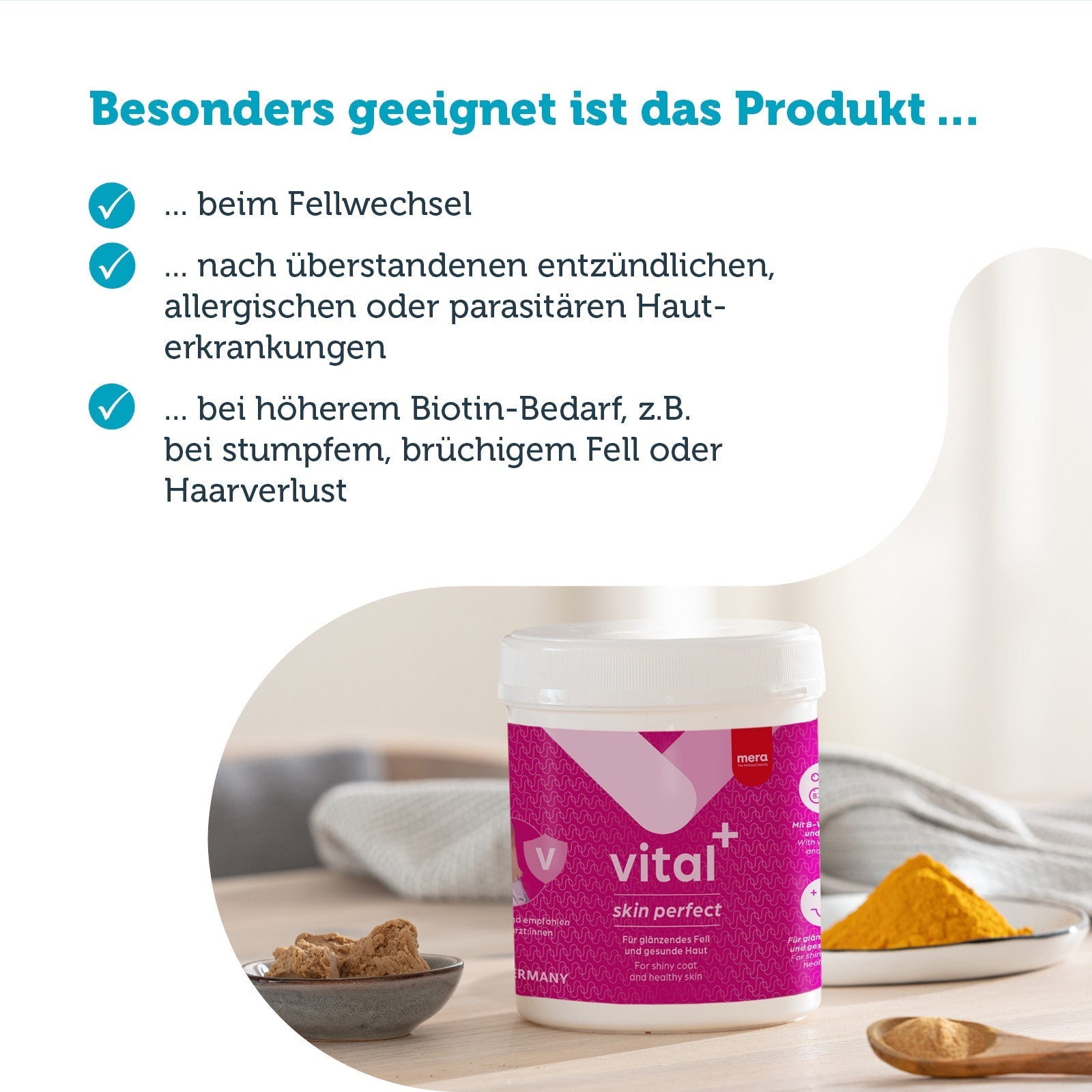 mera vital+ skin perfect Eignungsgebiete