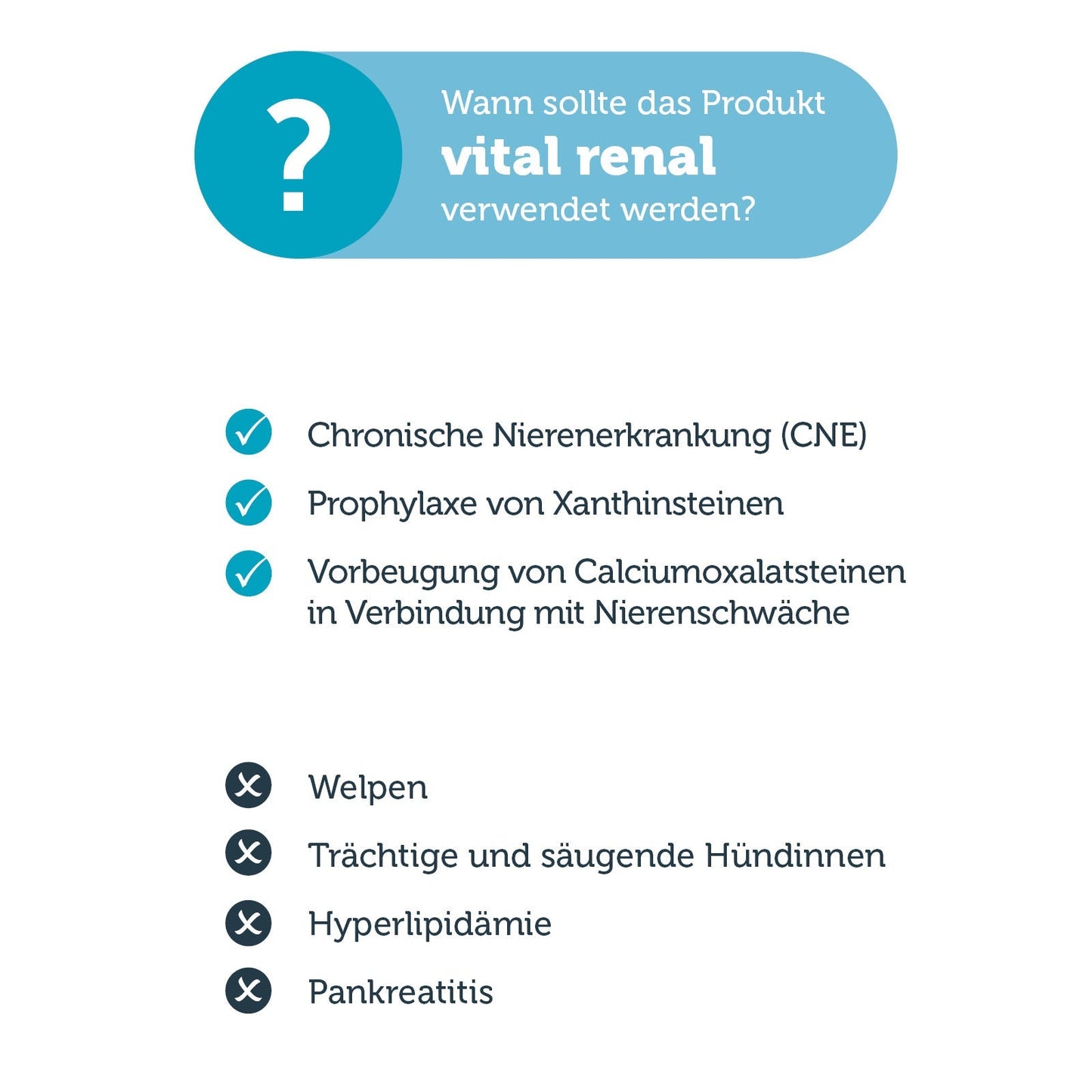mera vital renal Hund Nassfutter Anwendungsgebiete