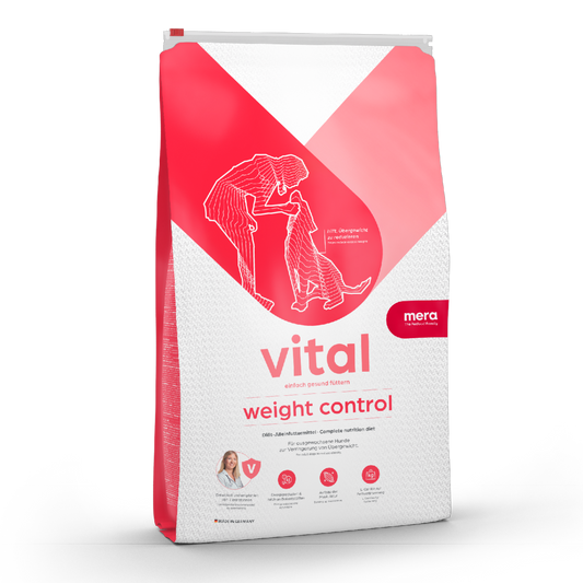 mera vital weight control Hund Verpackung