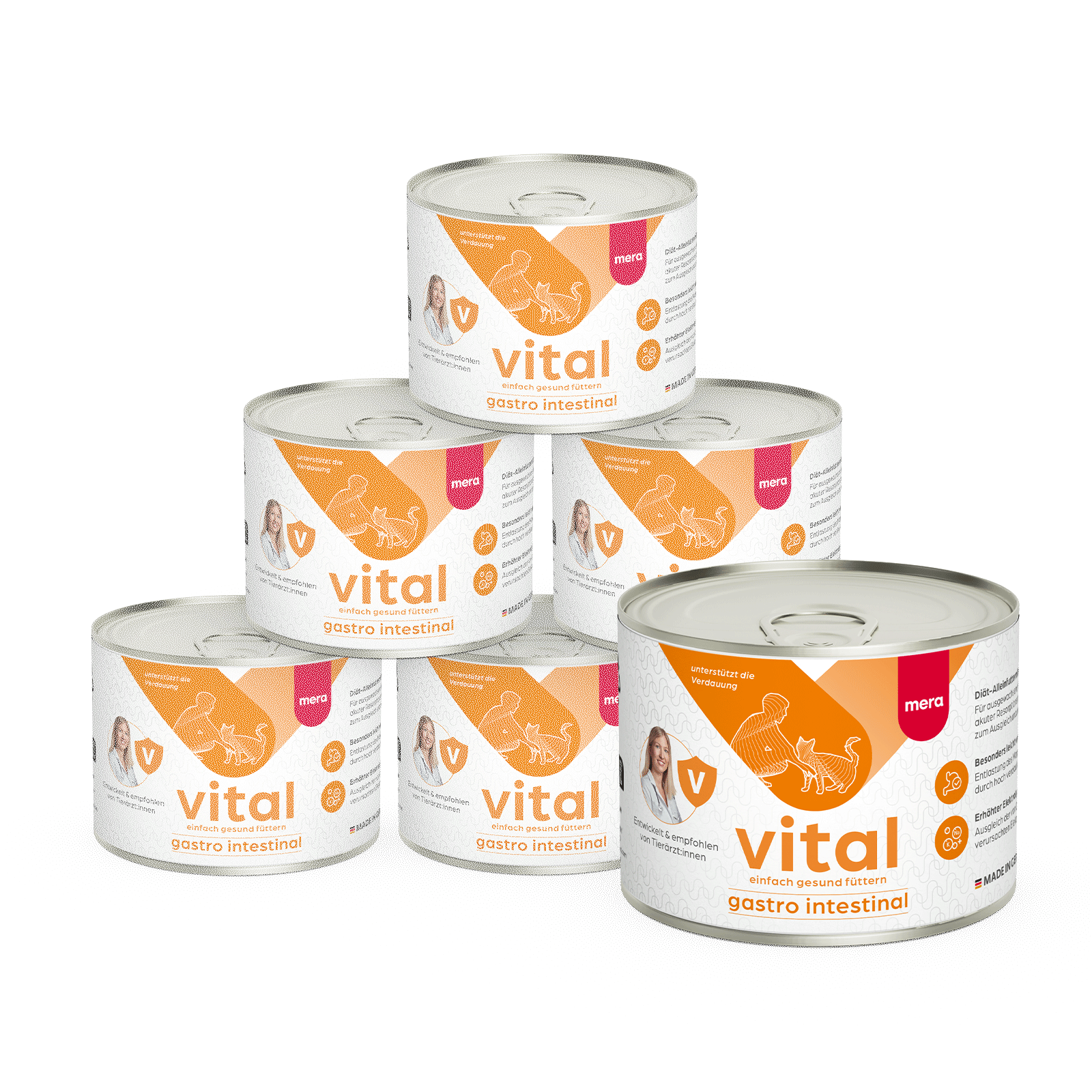 gastro intestinal Katze Nassfutter | mera