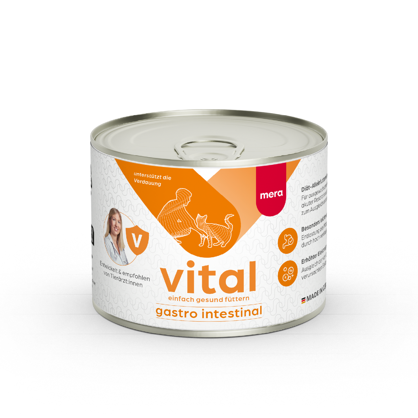 mera vital gastro intestinal Katze Nassfutter Verpackung