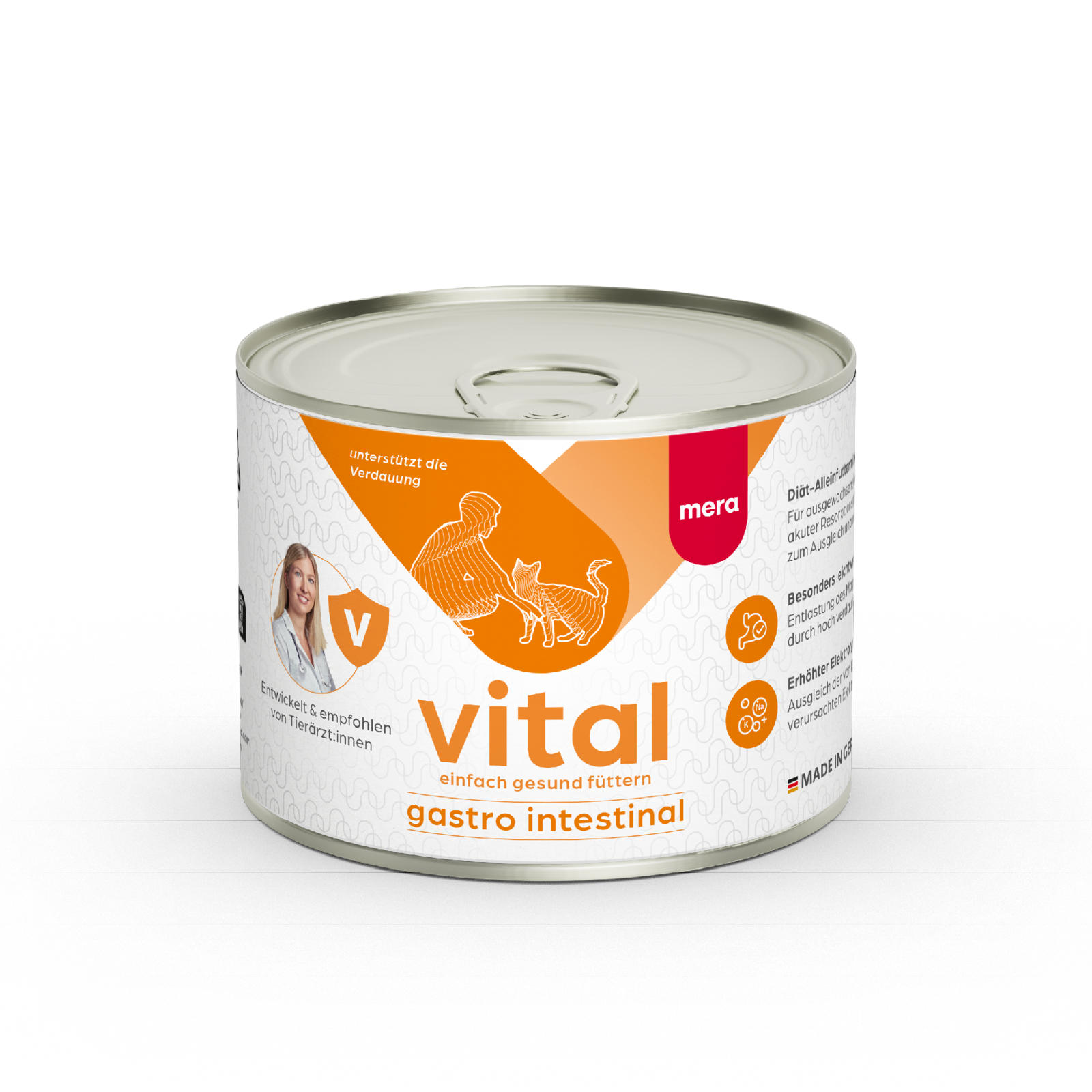 mera vital gastro intestinal Katze Nassfutter Verpackung