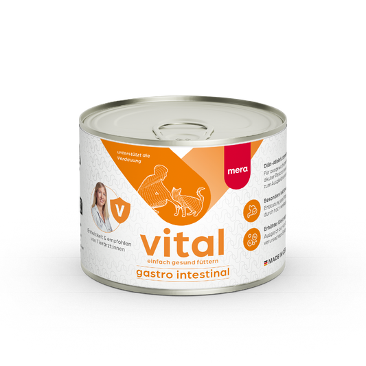 mera vital gastro intestinal Katze Nassfutter Verpackung
