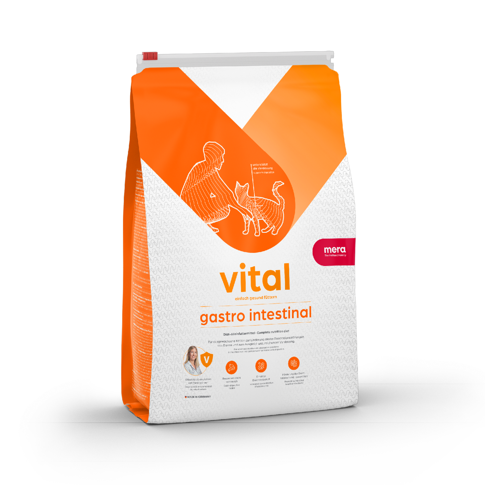 mera vital Katze gastro intestinal Trockenfutter