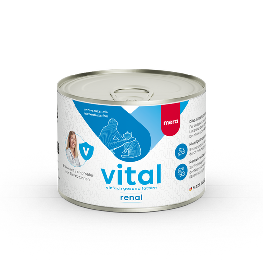 mera vital renal Katze Nassfutter Verpackung
