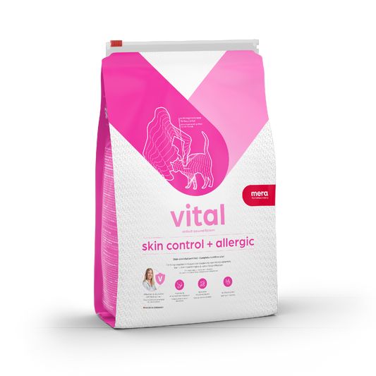 mera vital skin control + allergic Katze Verpackung