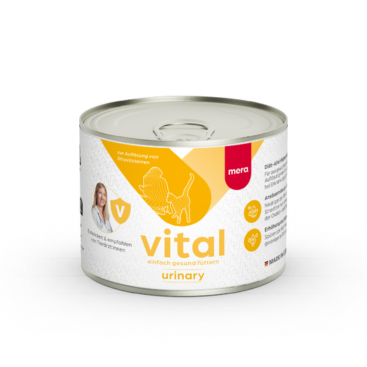 mera vital urinary Katze Nassfutter Verpackung
