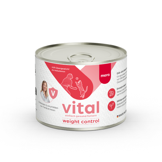 mera vital weight control Katze Nassfutter Verpackung