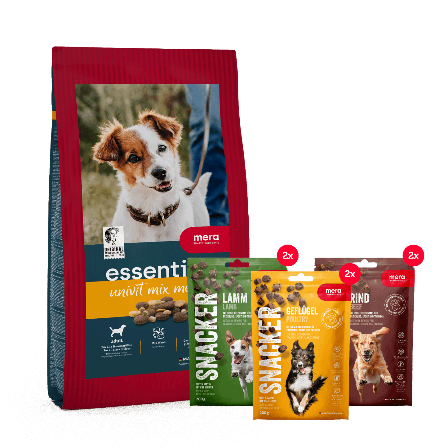 mera Shop Mixed Bundle Univit & Snacker Mixtray Packshot