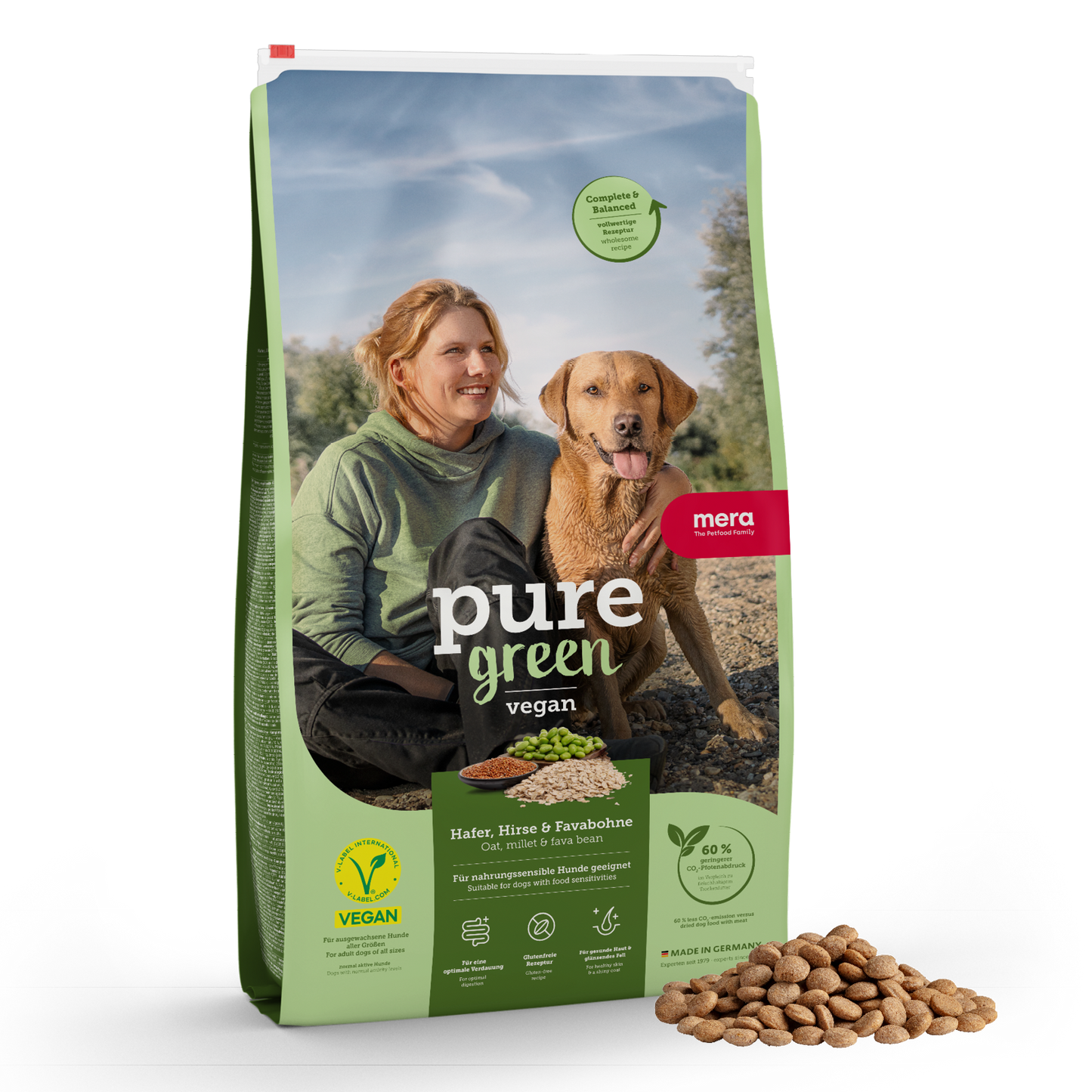 mera pure green vegan Verpackung