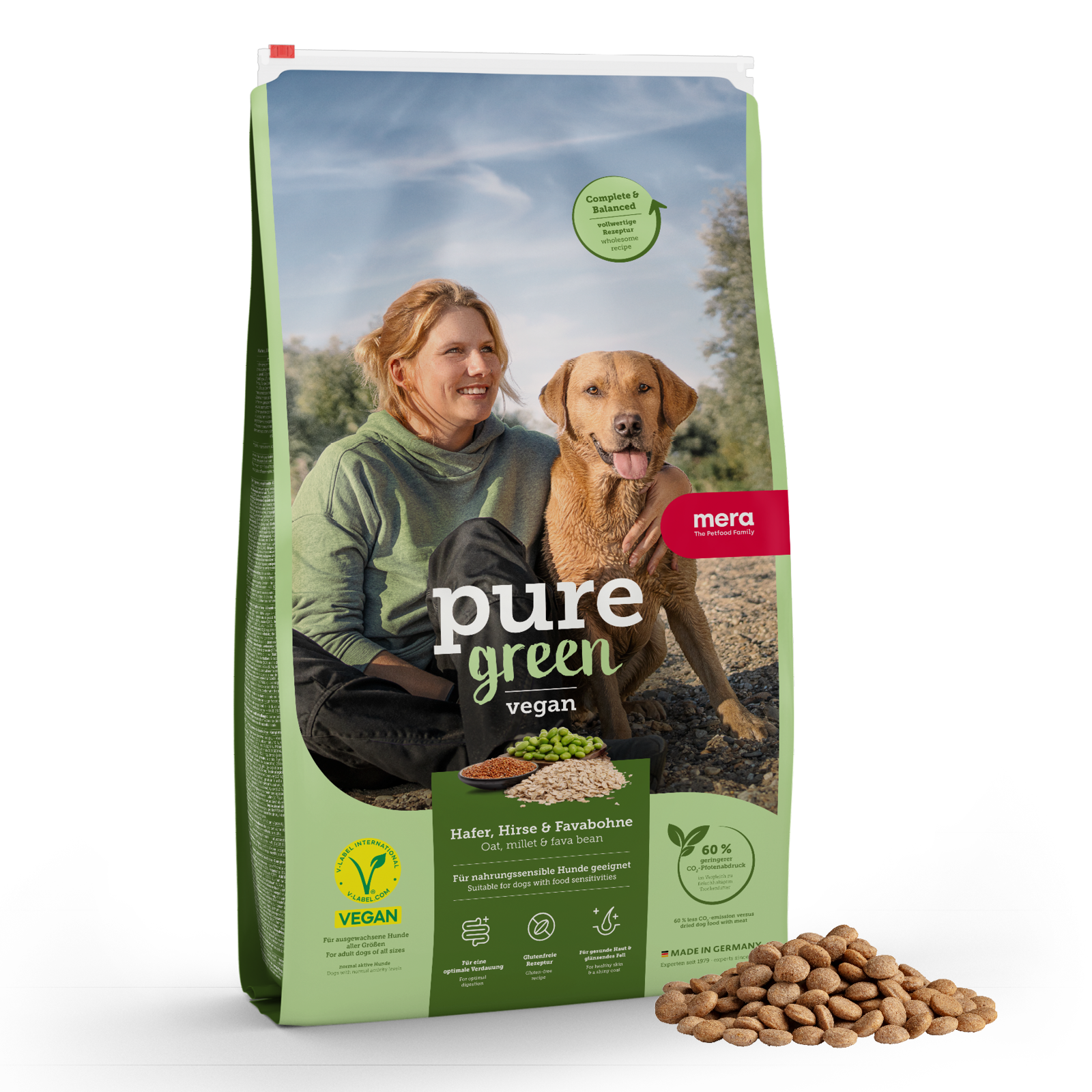 mera pure green vegan Verpackung