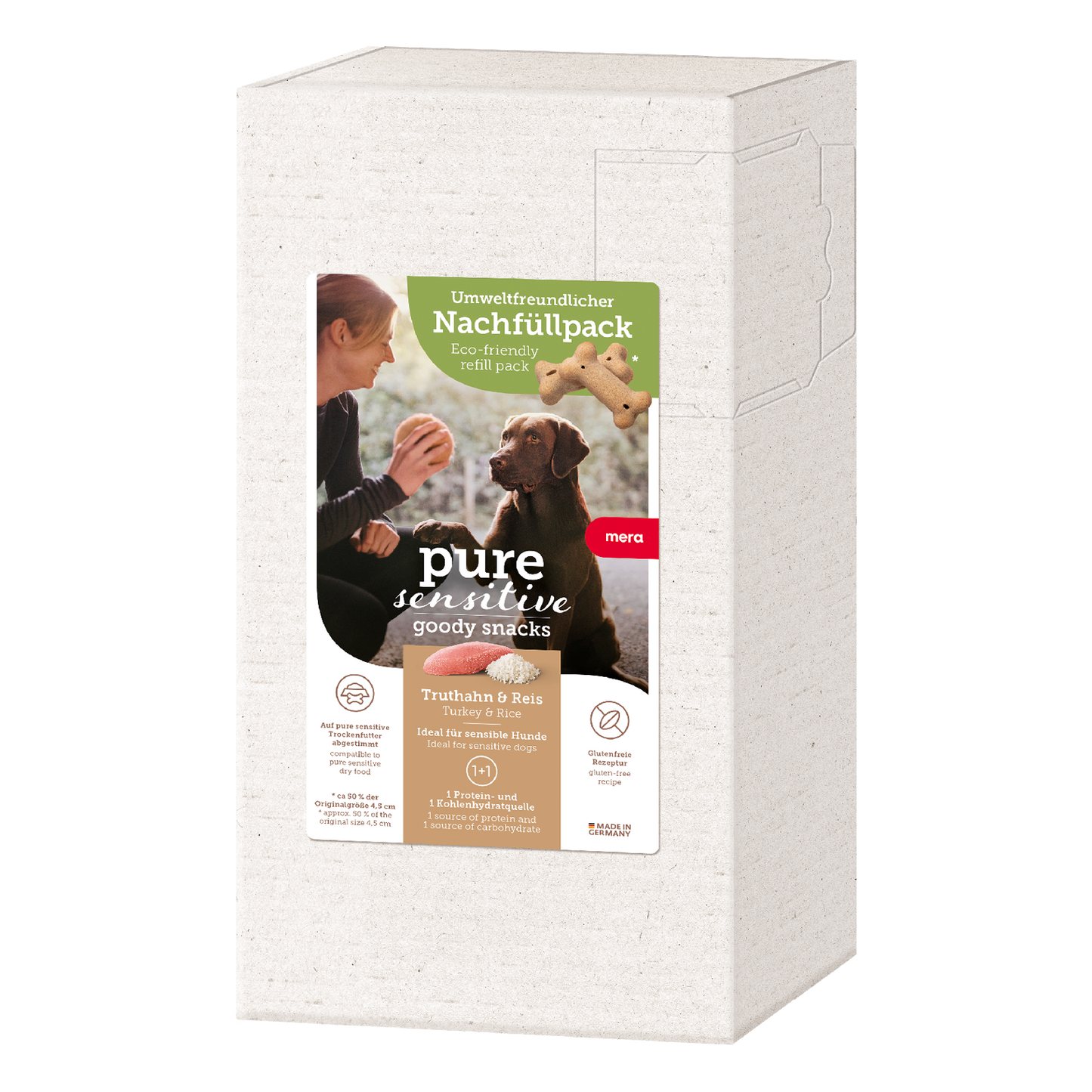 mera pure sensitive Truthahn & Reis Goody Snacks